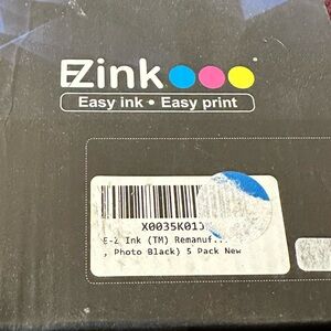 Ezink 5 pack Premium Ink Cartidges 4xl New 1 is open expired 02 28 2024